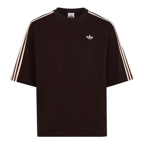 adidas阿迪达斯三叶草纯棉运动短袖T恤26夏男大号版型半袖 KG6333