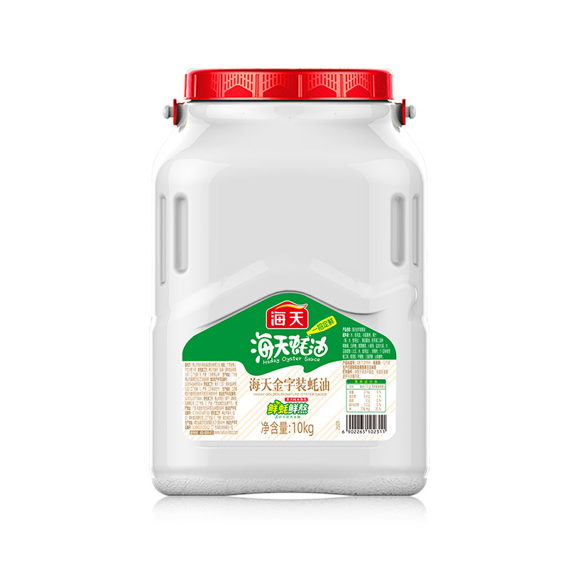 海天蚝油10kg大桶整箱装餐饮商用蘸料炒菜烧烤火锅正宗金字装上等