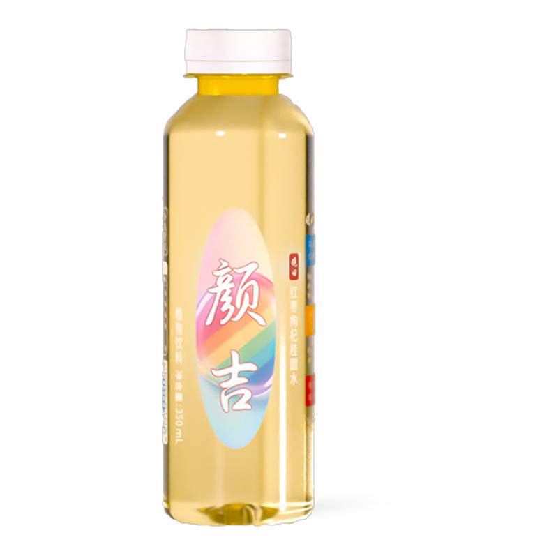晓田颜吉红枣枸杞桂圆水 0糖0卡0添加剂 植物饮料350ml*15瓶 好喝
