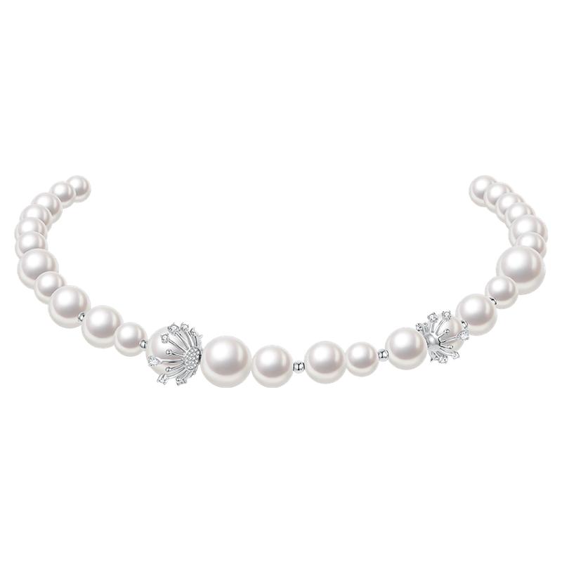 ZEGL礼服项链大珍珠锁骨链