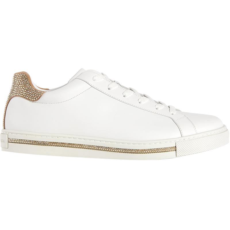 低帮女士运动休闲鞋牛皮RC