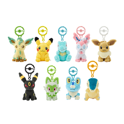 日版宝可梦精灵球毛绒玩偶挂件
