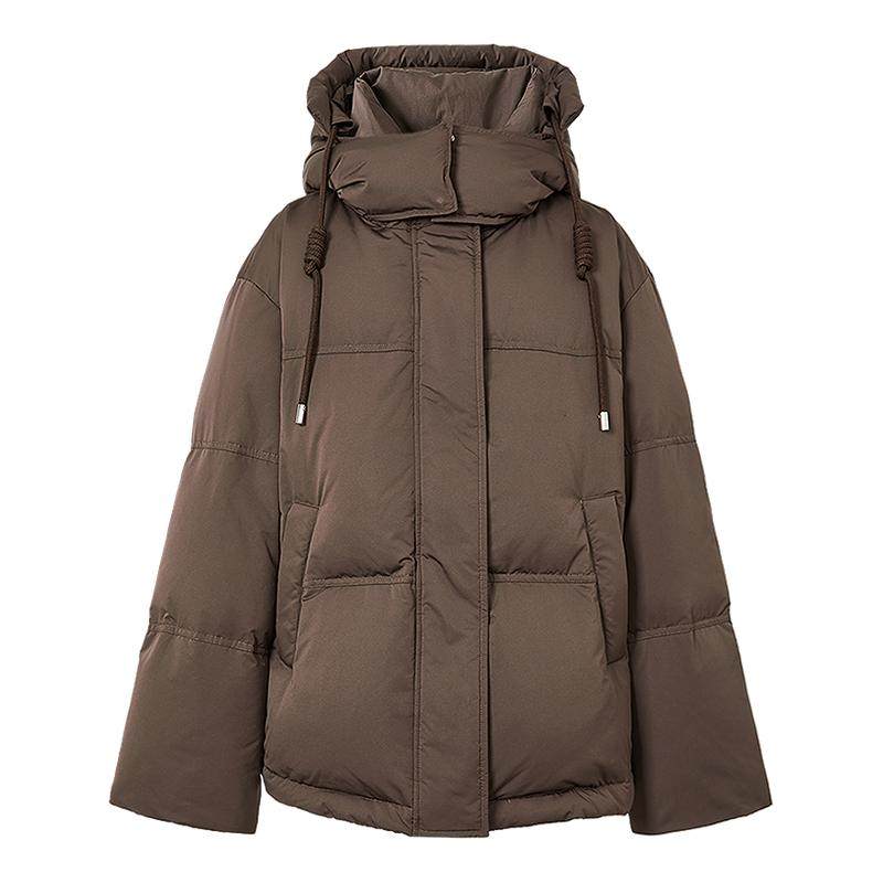 红袖冬季新款女装 拉链立领连帽一手长羽绒服,女装/女士精品,羽绒服,淘宝优惠券,粉丝福利购,淘宝优惠卷