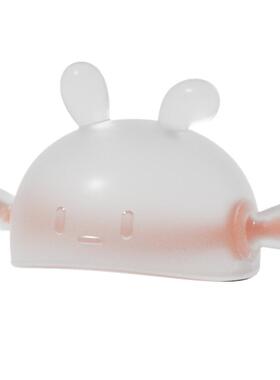 新贝小月龄牙胶婴儿磨牙棒蘑菇安抚宝宝防吃手神器口欲咬胶可水煮