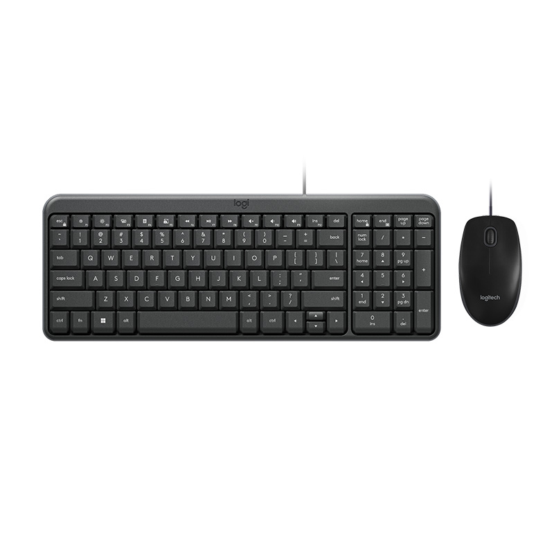 罗技K106有线键盘M91P有线鼠标