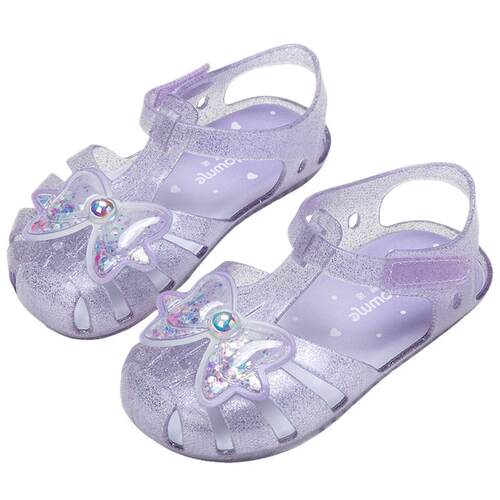 富罗迷儿童凉鞋女童鞋子2026夏季新款轻便透气软底海边公主沙滩鞋