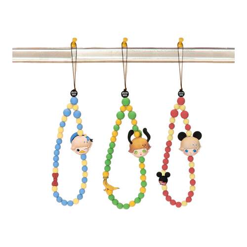 壹号POPMART泡泡玛特DIMOO WORLD × 迪士尼系列手机挂绳盲盒