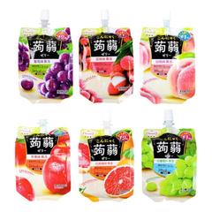 Tarami塔啦蜜低卡蒟蒻魔芋吸吸果味果冻塔拉蜜150g袋装休闲小零食