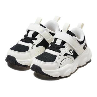 巴布豆童鞋男童学步鞋春季新款熊猫鞋中小童防滑轻便运动宝宝鞋子