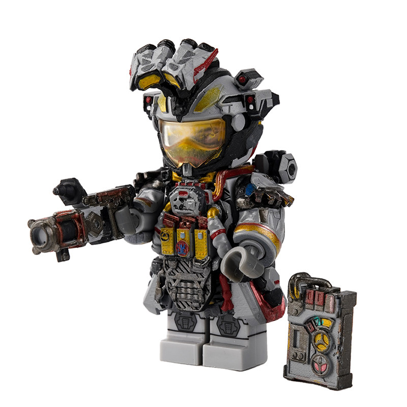 三角洲行动威龙红皮凌霄戍卫戌卫乐高人仔积木人模型人物手办玩具