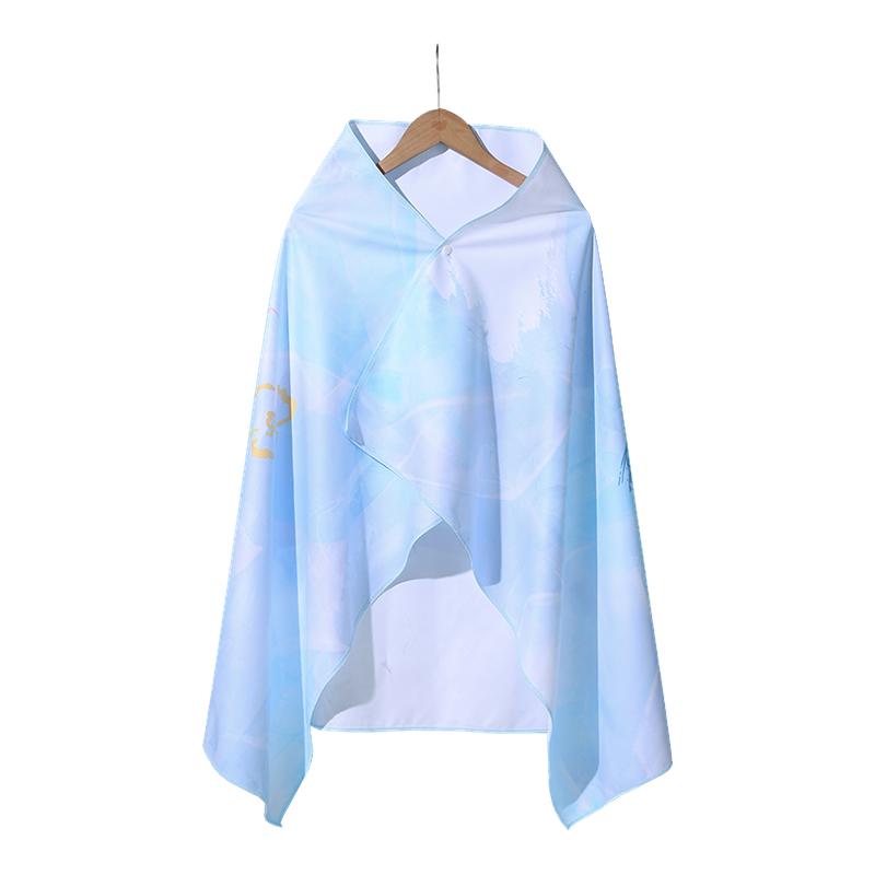 羽克速干游泳浴巾便携运动大毛巾