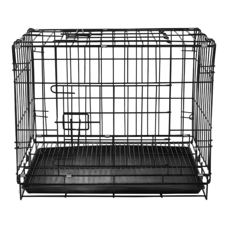 狗笼子中小型加固加粗室内泰迪狗笼宠物笼猫笼折叠带厕所兔笼鸡笼