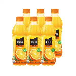可口可乐美汁源果粒橙450ML*6瓶