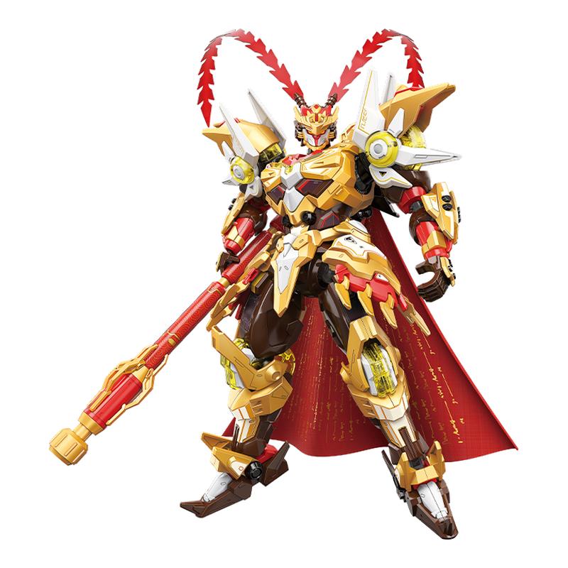 齐天大圣闹新春机甲孙悟空手办