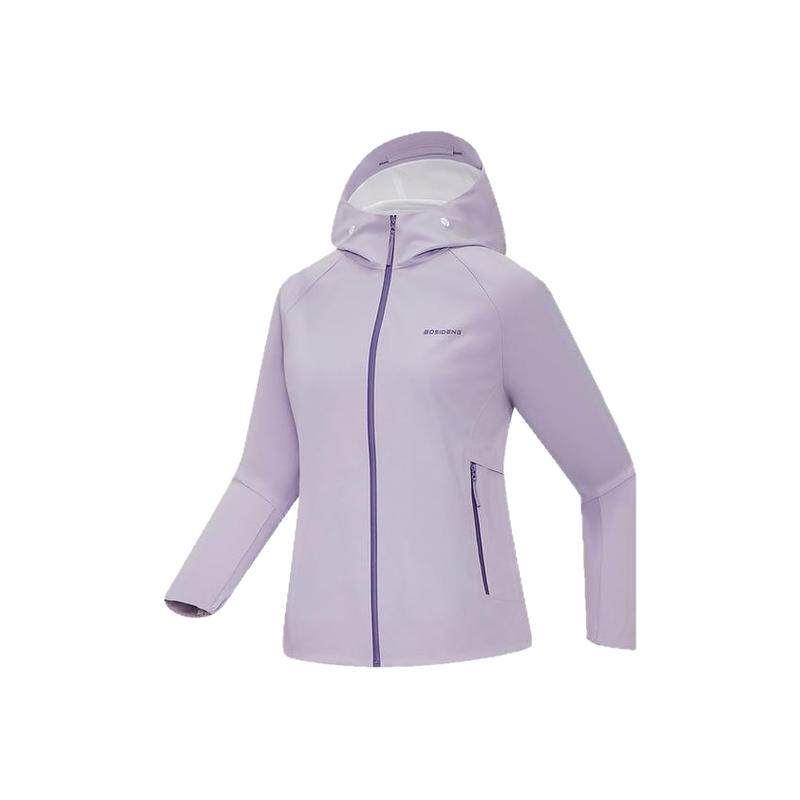 波司登秋季新款防水冲锋衣女户外登山徒步夹克防晒软壳外套钓鱼