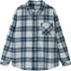 童装 商场同款 中大童格子衬衣春秋款 衬衫 儿童上衣 巴拉巴拉男童长袖