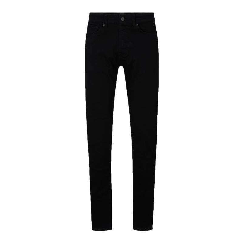 【中腰直筒牛仔裤】BOSS博斯 男士常规版型舒适弹性牛仔裤