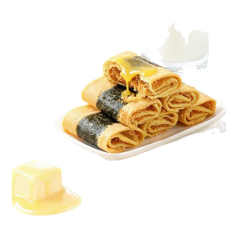 肉松海苔黑松露凤凰卷手工鸡蛋卷