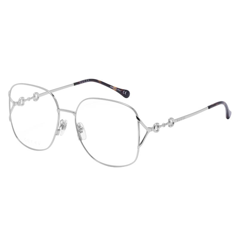 GUCCI马衔扣金属光学眼镜GG1019O