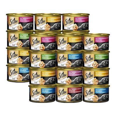 sheba希宝猫罐头金罐猫零食