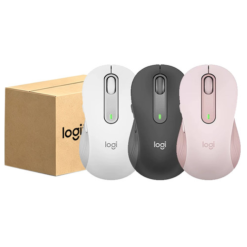 整箱10个装罗技 M650/L 无线蓝牙鼠标轻音女生笔记本ipad办公