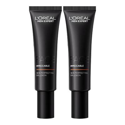 欧莱雅素颜霜男士专用小黑管bb霜