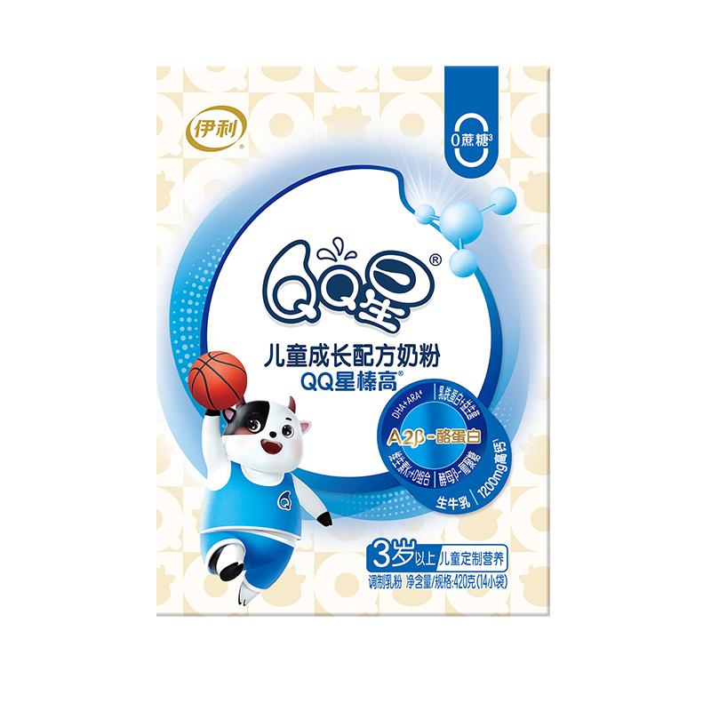 金领冠伊利qq星榛高奶粉4段