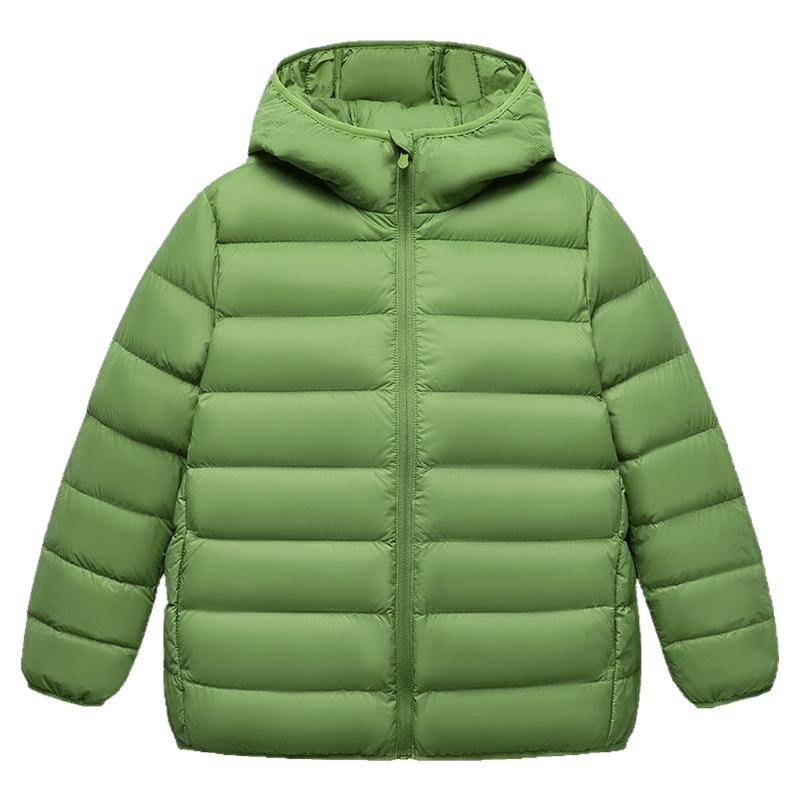 迷你巴拉儿童轻薄三防保暖羽绒服