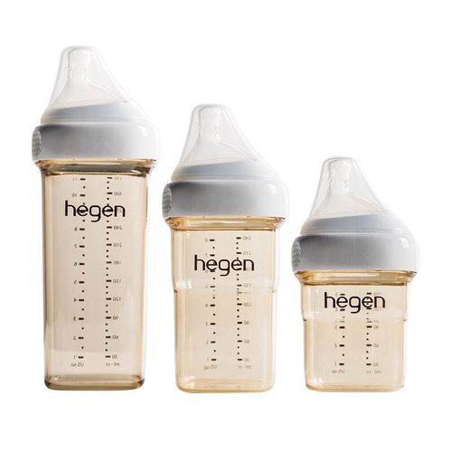 Hegen新生儿奶瓶宽口径奶瓶奶嘴
