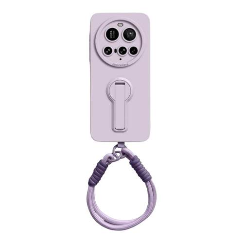 折叠支架适用小米17promax手机壳新款15ultra编织手绳14保护套13s全包防摔硅胶12腕带斜跨长款背带10软女