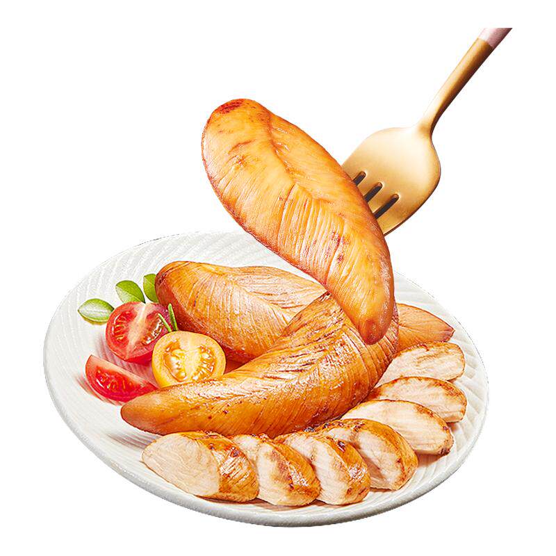 袋鼠先生烟熏鸡胸肉健身代餐低脂高蛋白高饱腹即食零食代餐短保