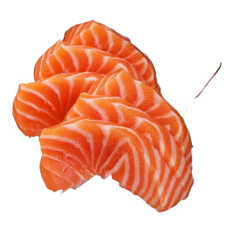 新疆三文鱼新鲜现切日料冷冻寿司即食刺身三文鱼整条一整只免费切