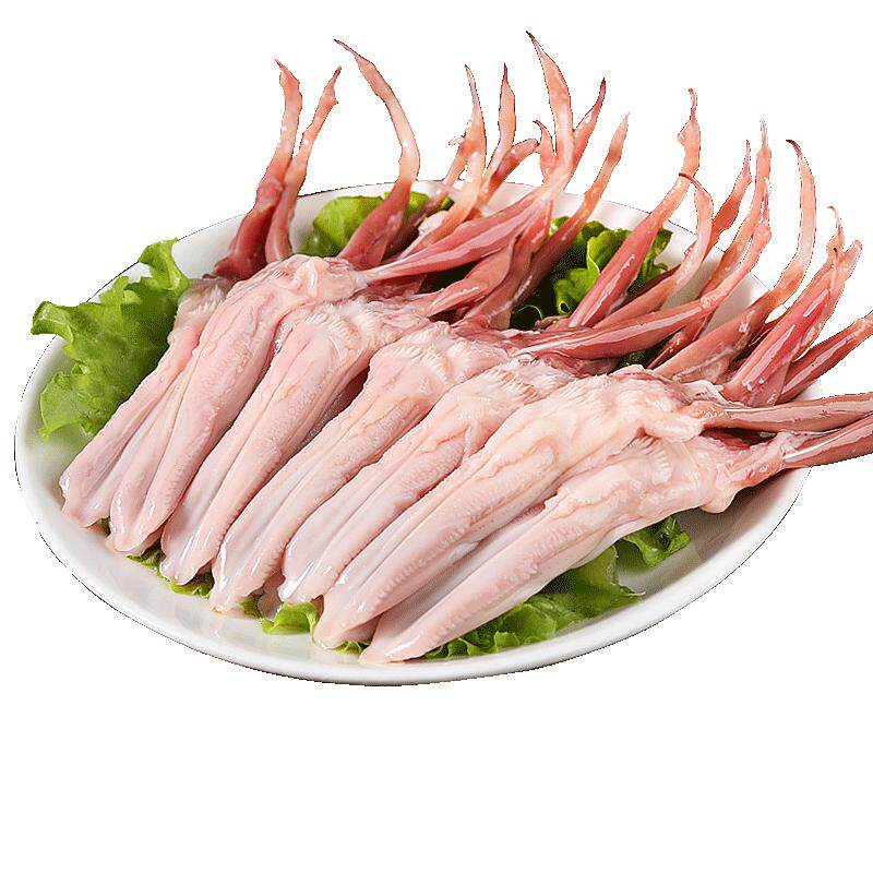 新鲜大号鸭舌头生鲜生鸭舌2斤冷冻食材批发鸭头鸭货鸭掌火锅食材