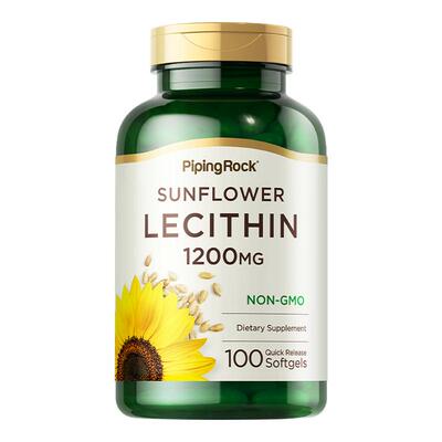 进口向日葵卵磷脂1200mg软胶囊肝脏通畅中老年保健品鱼油临期