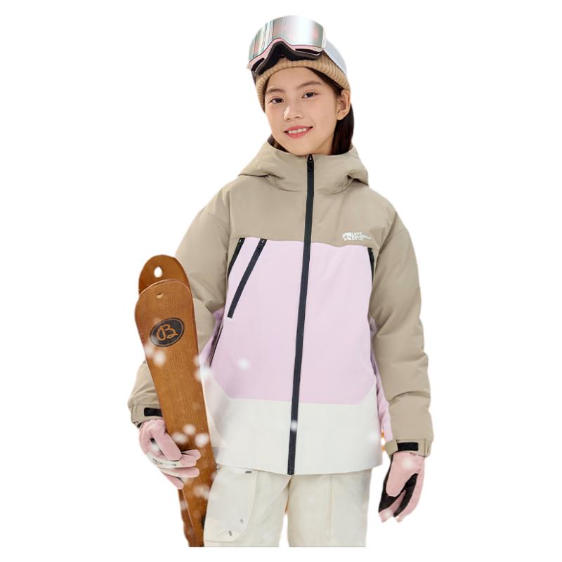 巴拉巴拉女童羽绒服大童加厚外套
