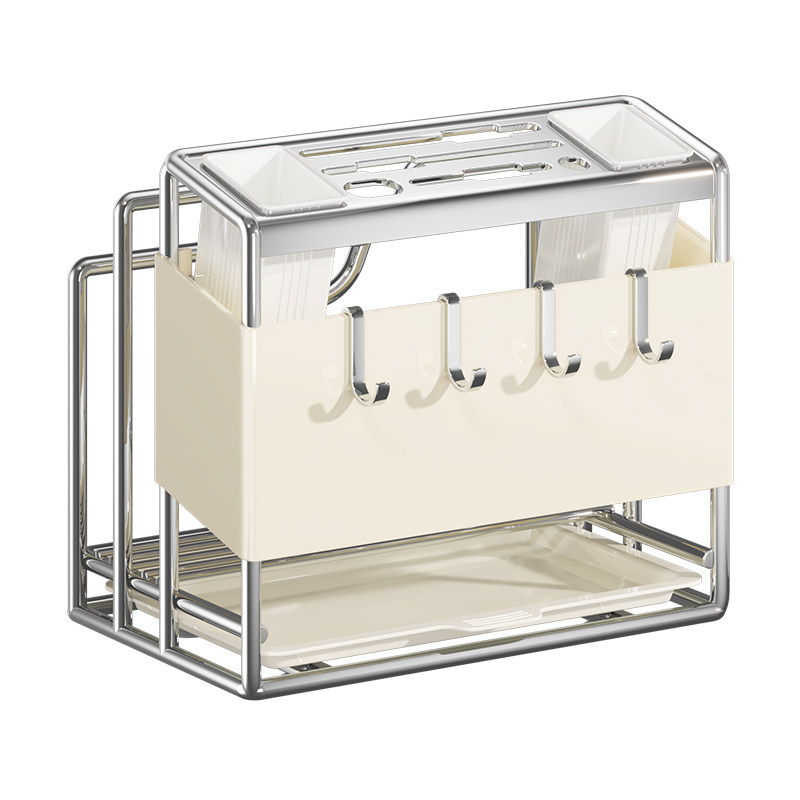 厨房台面刀架不锈钢置物架多功能刀具菜刀筷子砧板一体收纳架沥水,厨房/烹饪用具,刀架,淘宝优惠券,粉丝福利购,淘宝优惠卷