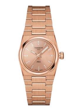 新品天梭（TISSOT）PRX超级玩家时尚瑞士手表石英女表 刘亦菲同款