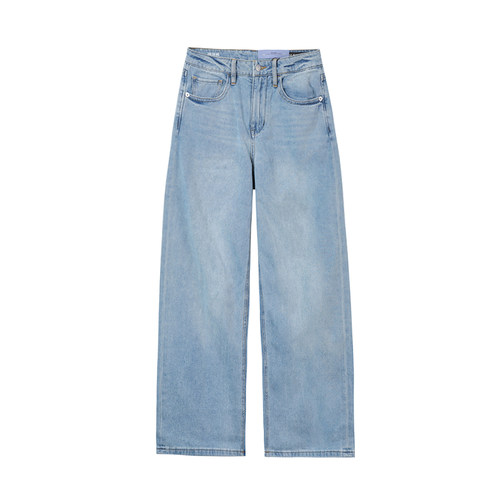 ABLEJEANS男女同款拖地牛仔裤