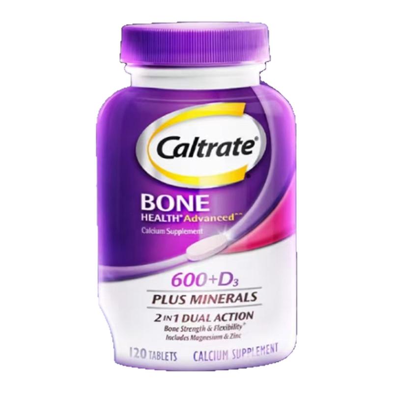 钙尔奇钙片碳酸钙d3中老年紫钙镁锌粉钙 美国进口 官方旗舰店正品