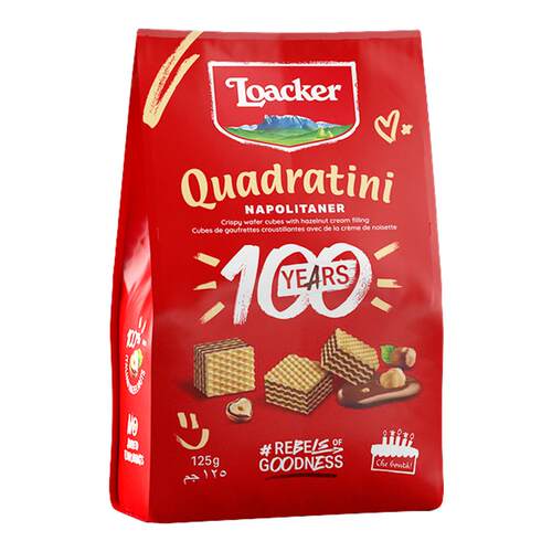 Loacker莱家进口威化饼干榛子味