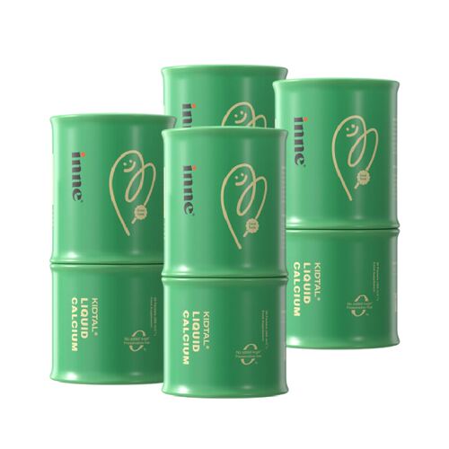 inne因你竹节钙赖氨酸钙青少年补钙液体钙30条*4罐