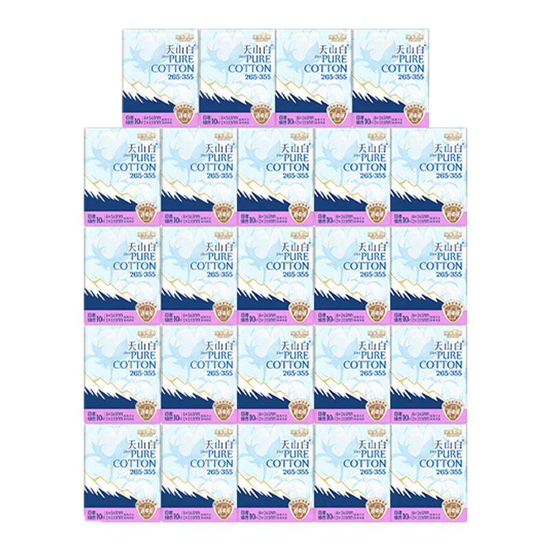 淘淘氧棉卫生巾日夜用265+355mm棉柔丝薄消毒级国标240片官方正品,洗护清洁剂/卫生巾/纸/香薰,卫生巾,淘宝优惠券,粉丝福利购,淘宝优惠卷