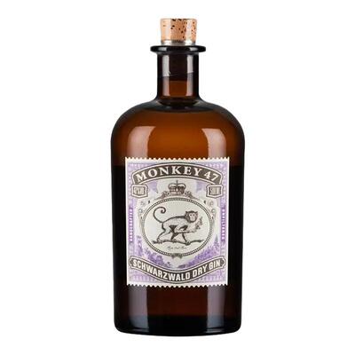 【官方正品】猴王47 黑森林干金酒 47度 原装瓶进口500ml/瓶 无盒