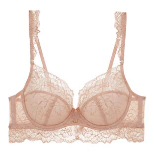 性感蕾丝超薄款 内衣女夏季 大胸显小收副乳文胸 诱惑2026新款 夏娃