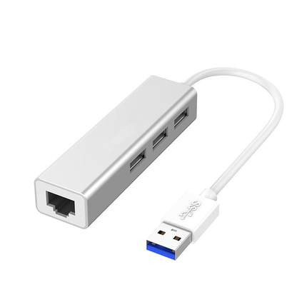 USB转网线接口网口转换器rj45千兆有线网卡typec转电脑网线转接器宽带拓展坞适用于type-c接口笔记本
