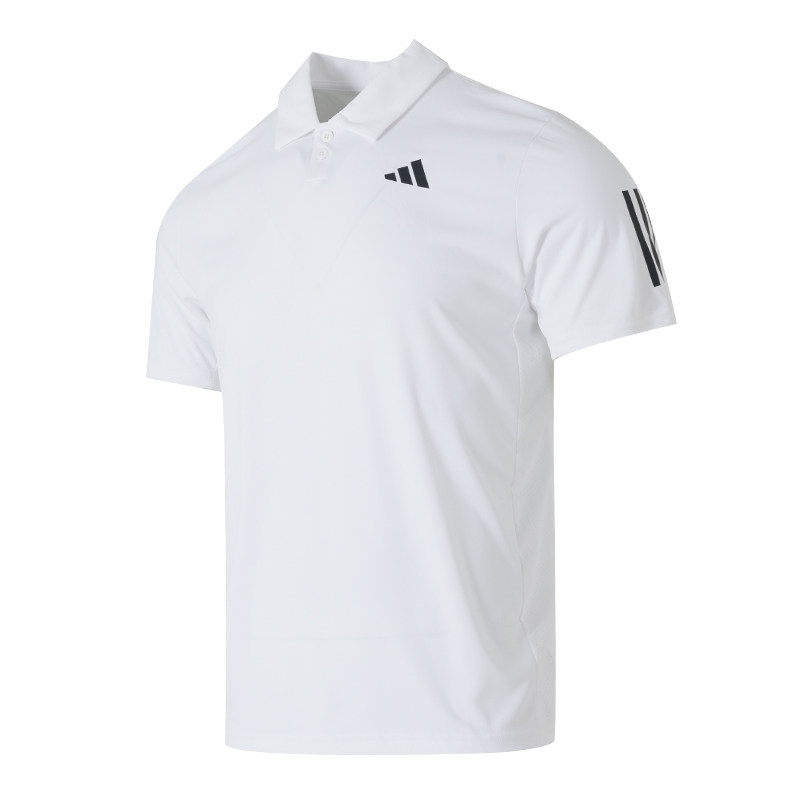 阿迪达斯短袖polo衫男夏季新款翻领半袖上衣男士速干透气运动T恤