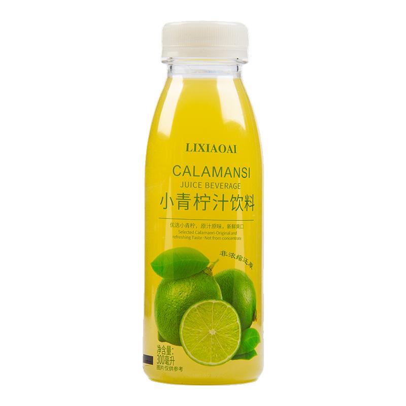 李小艾小青柠汁饮料300ml*12瓶