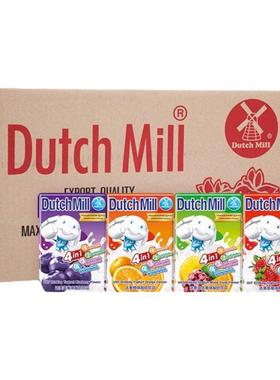 泰国进口dutch mill达美酸奶90ml*48盒整箱儿童饮料早餐奶学生