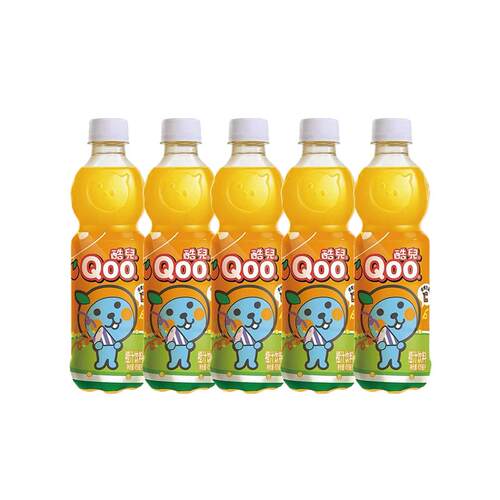 可口可乐酷儿橙汁橙味450ml5瓶