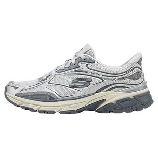 斯凯奇银翼鞋2026年春夏季款男女老爹鞋透气网面闪穿鞋复古跑步鞋